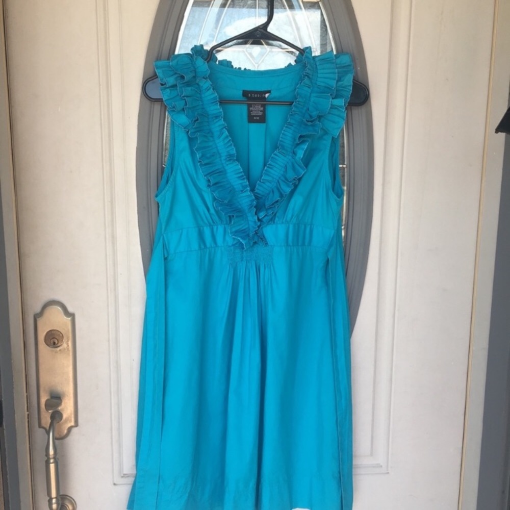 ruffled neck dress flirty size 11/12 by b darlin